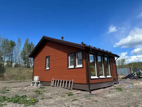 Дом в Ленинградская область, Приозерский район, Мельниковское с/пос, ...