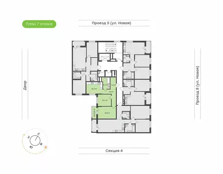 2-комнатная квартира: Екатеринбург, микрорайон Академический, 20-й ...