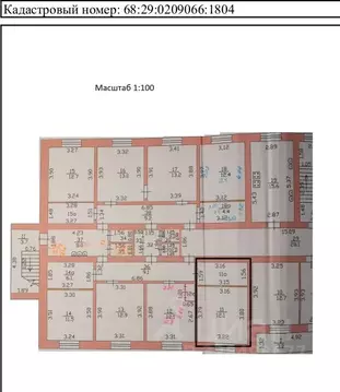 Свободной планировки кв. Тамбовская область, Тамбов Никифоровская ул., ...