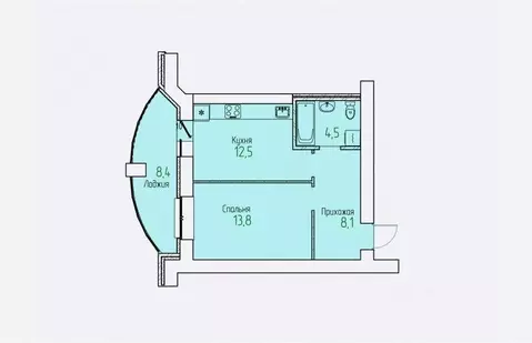 1-к кв. Кировская область, Киров Мурашинский проезд, 7 (43.1 м)
