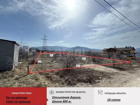 Участок в Крым, Симферопольский район, Добровское с/пос, с. Заречное ...