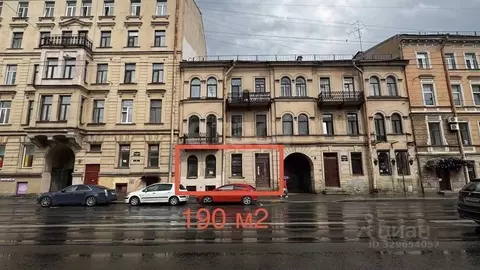 Помещение свободного назначения в Санкт-Петербург Лермонтовский ...