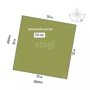 Участок в Башкортостан, Бирск ул. Сабантуйная (8.99 сот.)