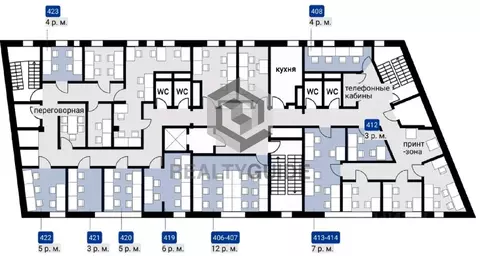 Офис в Москва ул. Земляной Вал, 8 (25 м)