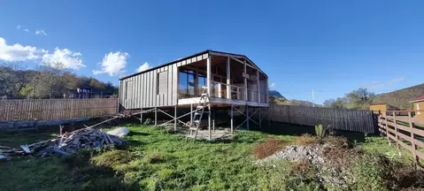 Дом в Адыгея, Майкопский район, Даховское с/пос, с. Хамышки  (92 м)