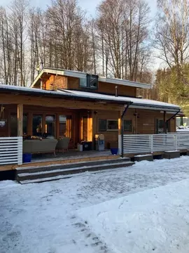 Дом в Ленинградская область, Выборгский район, Полянское с/пос, пос. ...