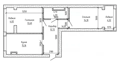 2-к кв. Кабардино-Балкария, Нальчик ул. Тарчокова (75.0 м)
