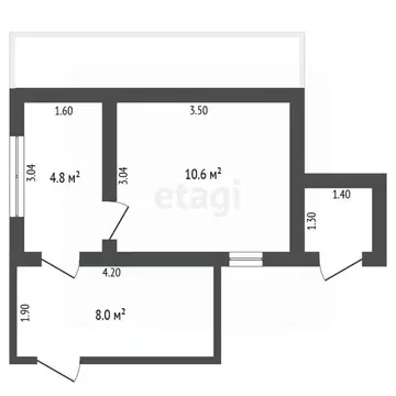 Дом в Башкортостан, Стерлитамак Водоканал СНТ,  (28 м)