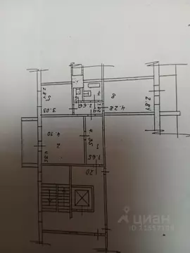 2-к кв. Тамбовская область, Тамбов Тамбов-4 тер., 30 (53.0 м)