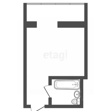 Студия Тюменская область, Тюмень ул. Седова, 66 (13.0 м)