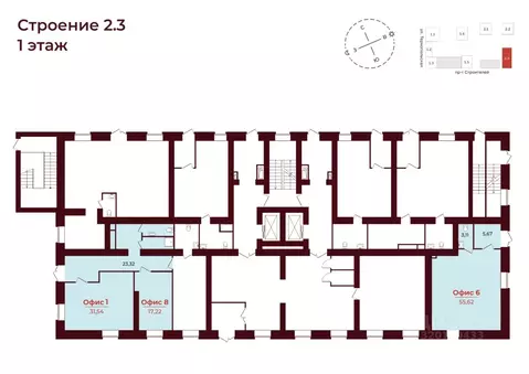 Офис в Пензенская область, Пенза Тернопольская ул., 20 (78 м)