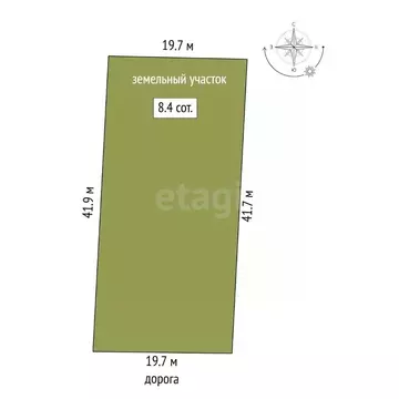 Участок в Ханты-Мансийский АО, Ханты-Мансийск Мир СОНТ,  (8.5 сот.)