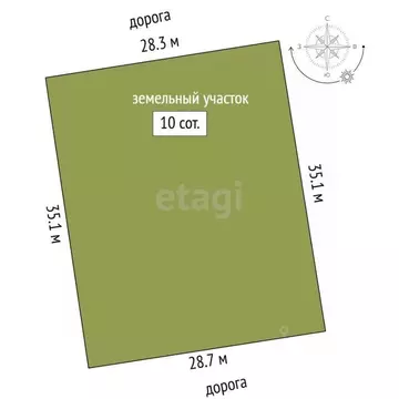 Участок в Архангельская область, Приморский муниципальный округ, д. ...