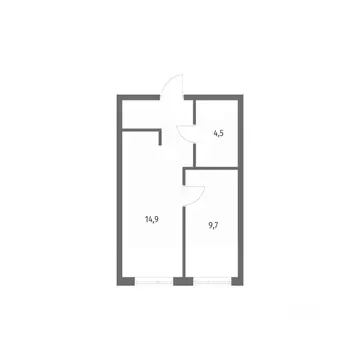 1-к кв. Калининградская область, Калининград пос. Лермонтовский, ул. ...