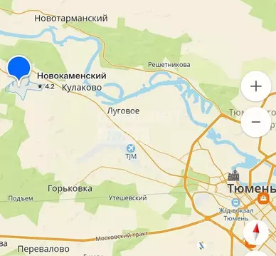 Участок в Тюменская область, Тюменский район, Новокаменский кп ул. ...