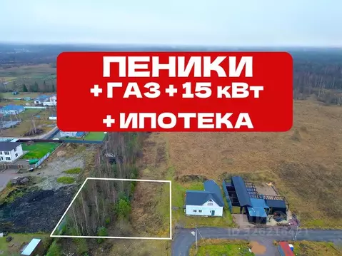 Участок в Ленинградская область, Ломоносовский район, Пениковское ...