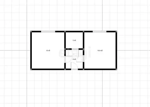 2-комнатная квартира: Махачкала, проспект Имама Шамиля, 1Д (40 м)