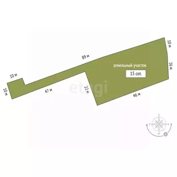 Участок в Адыгея, Тахтамукайский район, Старобжегокай аул ул. Калинина ...