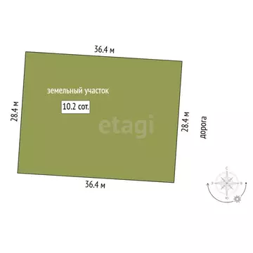 Участок в Тюменская область, Нижнетавдинский муниципальный округ, СНТ ...