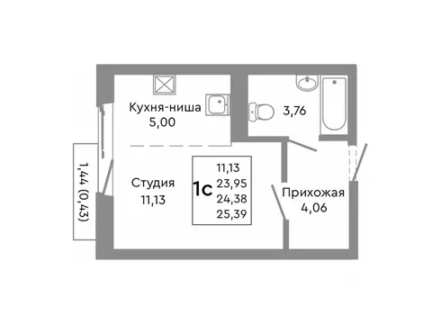 Студия Челябинская область, Челябинск Никс Лайн на Ярославской жилой ...