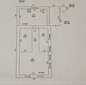 Дом в Ульяновская область, Ульяновск ул. 1-я Бутурлиных, 18 (56 м)