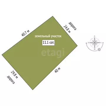 Участок в Архангельская область, Архангельск Малое Никольское ТСН,  ...