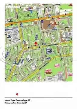 3-к кв. Псковская область, Псков ул. Розы Люксембург, 27 (57.2 м)