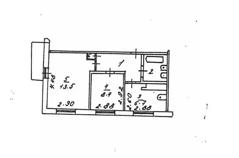 2-к кв. Пермский край, Нытва просп. Ленина, 39 (38.4 м)