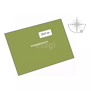 Участок в Свердловская область, Кушва пос. Степановка,  (18.6 сот.)