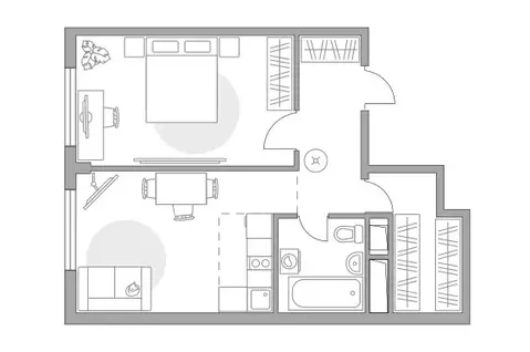 2-комнатная квартира: Московская область, городской округ Красногорск, ...