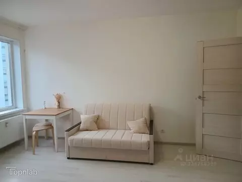 Студия Санкт-Петербург ул. Генерала Кравченко, 3к1 (24.6 м)