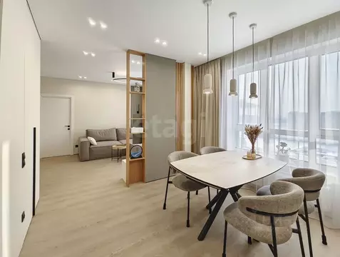 2-к кв. Тюменская область, Тюмень ул. Пожарных и Спасателей, 1 (72.9 ...