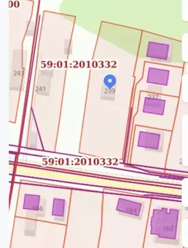 Участок в Пермский край, Пермь ул. Борцов Революции, 239 (8.0 сот.)