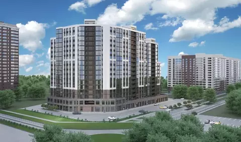 1-к кв. Липецкая область, Липецк ул. Леонтия Кривенкова, 33 (54.94 м)