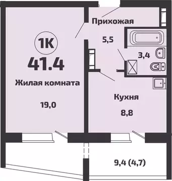 1-к кв. Новосибирская область, Новосибирский район, Станционный ...