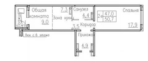 2-к кв. Новосибирская область, Новосибирский район, Мичуринский ...