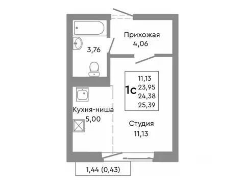 Студия Челябинская область, Челябинск Никс Лайн на Ярославской жилой ...