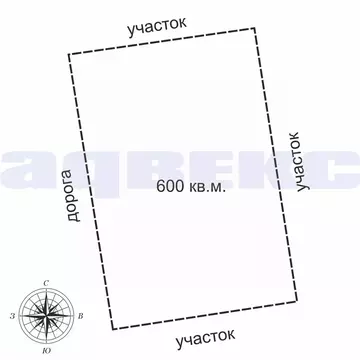 Участок в Ленинградская область, Ломоносовский район, Лопухинское ...