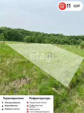 Участок в Хабаровский край, Хабаровский район, Ильинка с/пос, с. ...