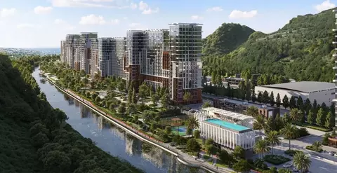 2-к кв. Краснодарский край, Сочи Центральный мкр, пер. Ривьерский, 6 ...