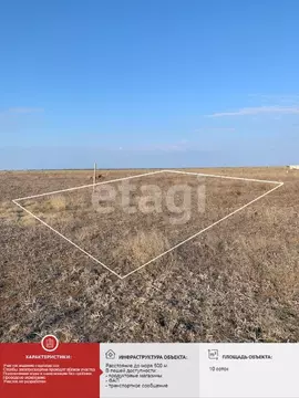 Участок в Крым, Раздольненский район, Славновское с/пос, Отдых СНТ  ...