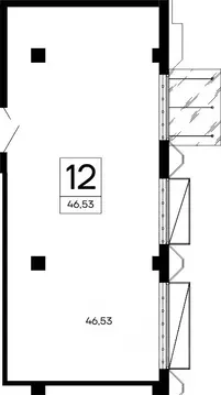 Офис в Крым, Симферополь ул. Крымская, 2 (47 м)