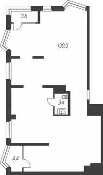 4-к кв. Тульская область, Тула ул. Михеева (150.7 м)