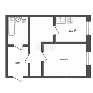 1-к кв. Московская область, Серпухов ул. Химиков, 8 (40.0 м)