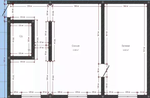 2-к кв. Иркутская область, Ангарск 188-й кв-л, 10 (44.7 м)