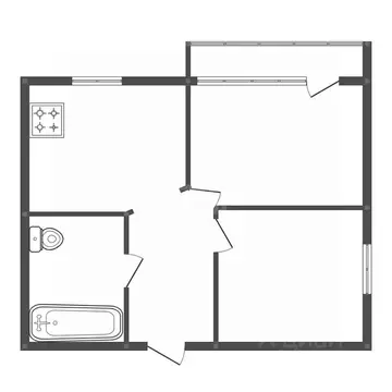 2-к кв. Амурская область, Белогорск ул. Куйбышева, 15 (39.0 м)