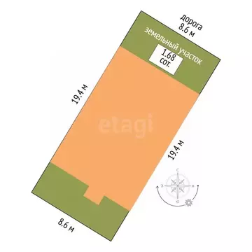 Таунхаус в Башкортостан, Стерлитамак ул. Карла Маркса (156 м)