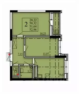 2-к кв. Башкортостан, Уфа Затон-Восточный жилрайон, Паруса жилой ...