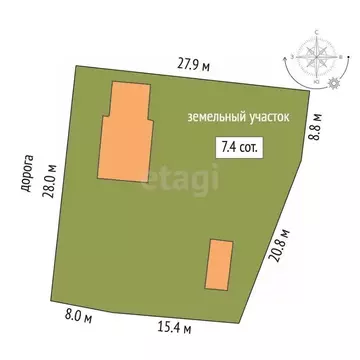 Дом в Марий Эл, Медведевский район, Куярское с/пос, Лесное СНТ ул. ...