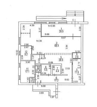 Помещение свободного назначения в Москва Пятницкое ш., 43К2 (199 м)